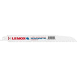 Lenox 22752OSB956R Series Reciprocating Saw Blade, Applicable Materials: Nail-Embedded Wood, Non-Ferrous Metal, 9 in L, Pack of 50