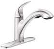 Moen Medina Series 87039SRS Pull-Out Kitchen Faucet, 1.5 gpm, 1-Faucet Handle, 1 or 3-Faucet Hole, Stainless Steel