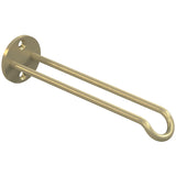 National Hardware N275-521 Plant Hanger Wall Base, 7 in L, 1-25/32 in H, Steel, Brushed Gold, Screw, Wall