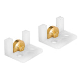 Prime-Line G 3061 Roller Assembly, 5/8 in L, Brass/Nylon, White