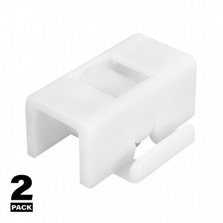 Prime-Line G 3065 Roller Assembly, 3/8 in W, 7/8 in L, Nylon/Plastic, White