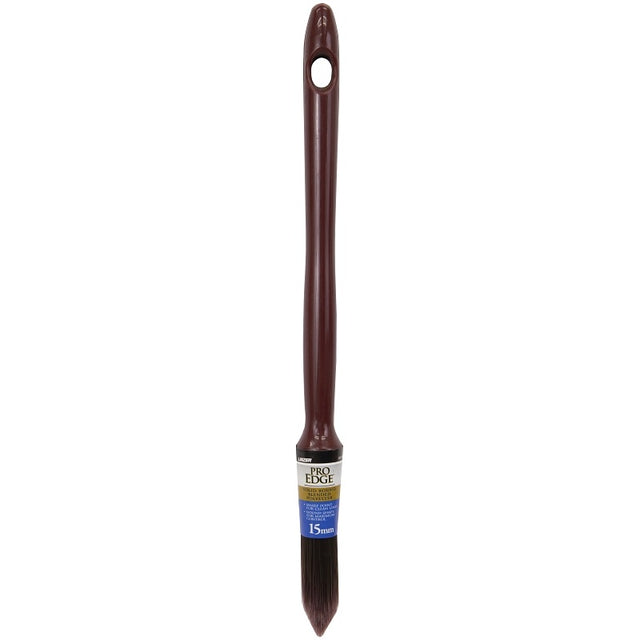 Linzer 6250 15MM Paint Brush, Plastic Handle, Precision Point Brush, Polyester Bristle, 1 EA
