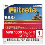 Filtrete 9810-4 Air Filter, 12 in L, 12 in W, 11 MERV, 1000 MPR, Polypropylene Frame, Pack of 4