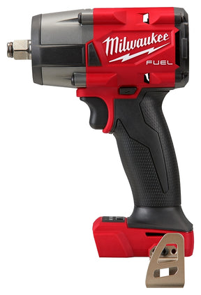 Milwaukee M18 FUEL Series 2962-20 Mid-Torque Impact Wrench, Tool Only, 18 VDC, 1/2 in Drive, Square Drive