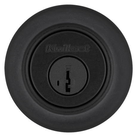 Kwikset 660 Series 660 514 SMT CP K6 Deadbolt, 3 Grade, Keyed One-Side Key, Zinc, Matte, KW1, SC1 Keyway