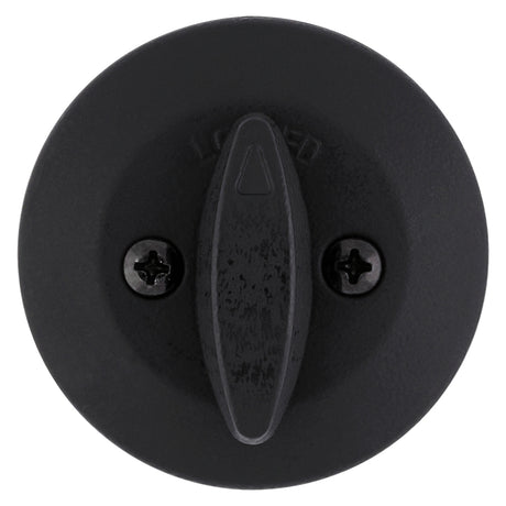 Kwikset 660 Series 660 514 SMT CP K6 Deadbolt, 3 Grade, Keyed One-Side Key, Zinc, Matte, KW1, SC1 Keyway