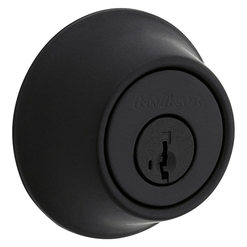 Kwikset 660 Series 660 514 SMT CP K6 Deadbolt, 3 Grade, Keyed One-Side Key, Zinc, Matte, KW1, SC1 Keyway