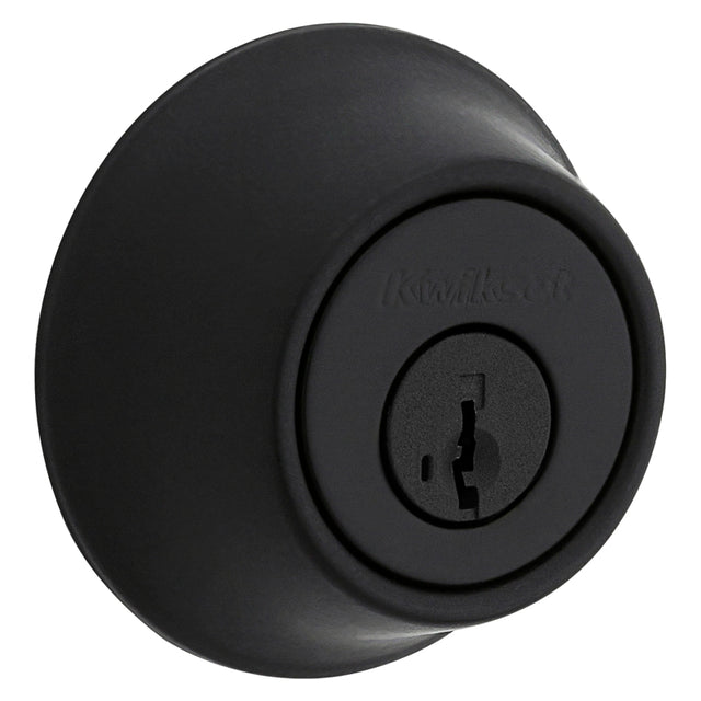 Kwikset 660 Series 660 514 SMT CP K6 Deadbolt, 3 Grade, Keyed One-Side Key, Zinc, Matte, KW1, SC1 Keyway