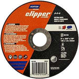 Norton Clipper Classic A AO Series 70184601456 Cut-Off Wheel, 5 in Dia, 0.045 in Thick, 7/8 in Arbor