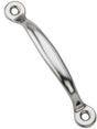 National Hardware N117-727 Door Pull, 4-7/8 in W, 1/2 in D, 4-3/4 in H, Stainless Steel