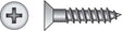 HILLMAN No. 6 X 1-1/2 in. L Phillips Zinc-Plated Coarse Wood Screws 100 pk