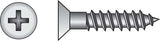 HILLMAN No. 6 X 1-1/2 in. L Phillips Zinc-Plated Coarse Wood Screws 100 pk