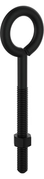 National Hardware N820-098 Series Eye Bolt, 5 in OAL, 3/8 in Thread, 160 lb Working Load, Steel, Storm Shine