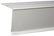 Amerimax 5700200120 Drip Edge, 10 ft L, Hemmed Edge, Steel, White, Pack of 25