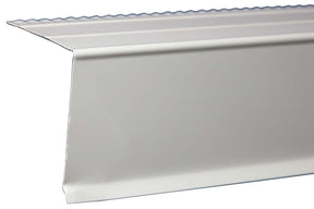 Amerimax 5700200120 Drip Edge, 10 ft L, Hemmed Edge, Steel, White, Pack of 25