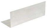 Amerimax 707447BX100 Step Flashing, 7 in L, 4 in W, Economy Profile, Aluminum, Galvanized