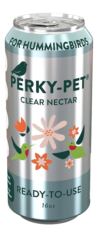 Perky-Pet 521 Sucrose Nectar, 16 oz, RTU, Clear, Pack of 12