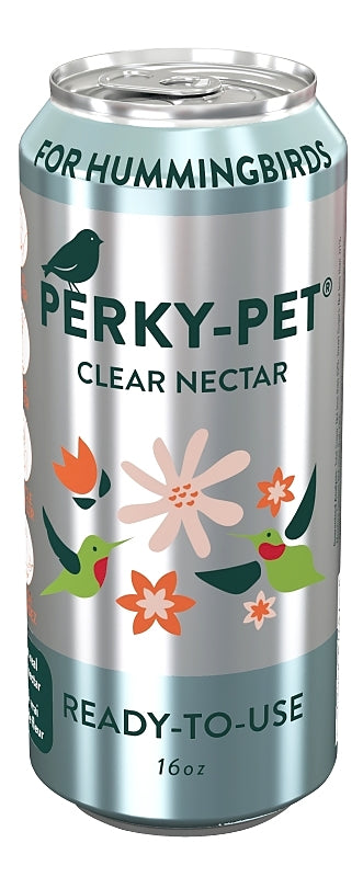 Perky-Pet 522 Cane Sugar Wild Bird Food, 16 oz, Liquid, Sugar, Clear, Can