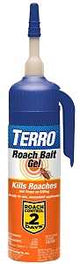 TERRO T502 Roach Bait Gel, Gel, Paste, Mildly Sour, 3 oz Bottle