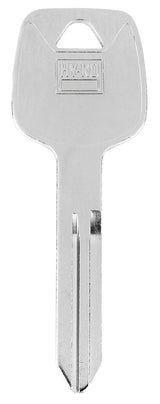 Hy-Ko 11010DA35 Key Blank, Brass, Nickel-Plated, For: Nissan DA35 Vehicle Locks, Pack of 10