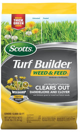 Scotts Turf Builder 25023 Lawn Fertilizer, 33.95 lb Bag, 28-0-3 N-P-K Ratio
