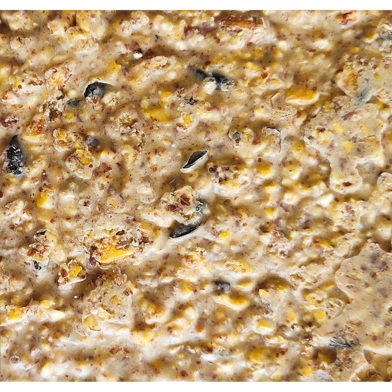 Heath DDC4-12 Cracked Corn Crafted Suet Cake, 11.75 oz, Peanut Apple