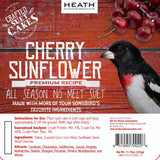 Heath DDC2-12 Cracked Corn Crafted Suet Cake, 11.75 oz, Cherry Sunflower