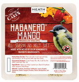 Heath DDC8-12 Cracked Corn Wild Bird Food, 11.75 oz, Suet Cake, Habanero Mango