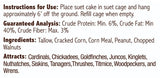 Heath DDC6-12 Corn Wild Bird Seed, 11.75 oz, Crafted Suet, Cake, Pack