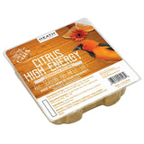 Heath DDC3-12 Wild Bird Seed, Crafted Suet, Cake, 11.75 oz Pack, Ingredients: Orange Peel, Peanuts, Seeds, 12/PK