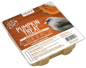 Heath DDC7-12 Cracked Corn Crafted Suet Cake, 11.75 oz, Pumpkin