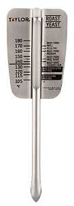 Taylor 5937N Armored Thermometer, 105 to 185 deg F