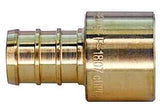 Apollo Valves APXFS1210PK Pipe Adapter, 1/2 in, Barb x FPT, Brass, 200 psi Pressure