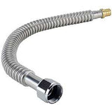 Apollo Valves APXCSST1834 Corrugated Connector, 3/4 x 3/4 in, PEX Barb x FHT, Stainless Steel, Metallic, 18 in L