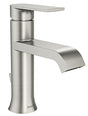 Moen Genta Series WS84760SRN Bathroom Faucet, 1.2 gpm, 1-Handle, Metal, Spot Resist Brushed Nickel, Lever Handle