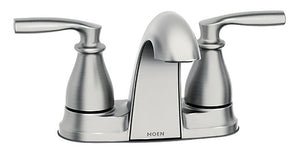 Moen Hilliard Series 84532SRN Bathroom Faucet, 1.2 gpm, 2 -Faucet Handle, 3 -Faucet Hole, Metal, Brushed Nickel