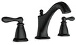 Moen Caldwell Series WS84440BL High-Arc Bathroom Faucet, 1.2 gpm, 2-Faucet Handle, 3-Faucet Hole, Metal, Matte Black