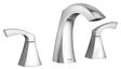 Moen Lindor Series 84504 Widespread Bathroom Faucet, 1.2 gpm, 2-Faucet Handle, 3-Faucet Hole, Metal, Chrome