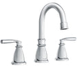 Moen Hilliard Series 84539 Bathroom Faucet, 1.2 gpm, 2 -Faucet Handle, 3 -Faucet Hole, Brass/Metal, Chrome-Plated