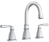 Moen Hilliard 84539 Series Bathroom Faucet, High Arc Spout, Chrome Plated, 1-1/4 in Plate Size, 5 in, 1.2 gpm