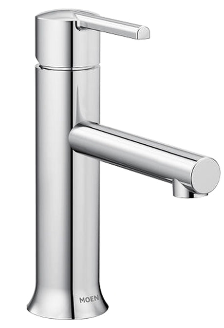 Moen Arlys 84770 Bathroom Faucet, 1.2 gpm, 1-Handle, 1-Faucet Hole, Brass/Metal, Chrome Plated