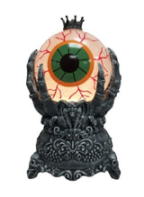 Santas Forest 21948 Ghost Hand Holding Eyeball Water Globe, 5 in H, Glass/Plastic, Black, Internal Light, Indoor, Pack of 4