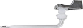 ProSource PMB-211 Toilet Flush Lever, Front Mounting, 4 in L Flush Arm, Plastic, Chrome