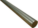 K & S 87135 Decorative Metal Rod, 1/8 in Dia, 12 in L, Stainless Steel, 302 Grade