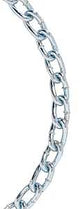 Baron 7292 Link Chain, #2/0, 125 ft L, 450 lb Working Load, Steel, Zinc