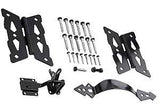 National Hardware N109-300 Butterfly Gate Kit, Steel, Black