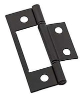 National Hardware N830-434 Door Hinge, 3 in H, Steel, Oil-Rubbed Bronze, 4-Hole, Surface Mounting
