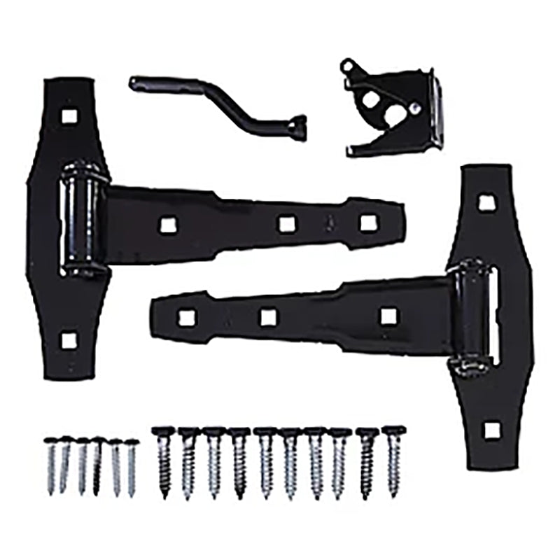 Stanley Hardware V1299 Series S827-626 Ornamental Gate Kit, Steel, Black, 19-Piece