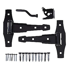 Stanley Hardware V1299 Series S827-626 Ornamental Gate Kit, Steel, Black, 19-Piece