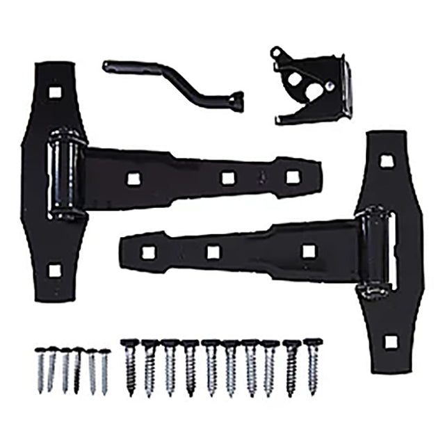 Stanley Hardware V1299 Series S827-626 Ornamental Gate Kit, Steel, Black, 19-Piece